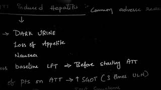 ATT induced hepatitis  basics [upl. by Aramal945]