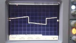 Oscillogram of how tone regulator works with square wave [upl. by Concoff]