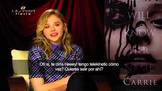 Chloe Grace Moretz Interview quotCarriequot [upl. by Blanca]