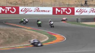 SBK Race 2  Motorland Aragon 2011 [upl. by Harrow]