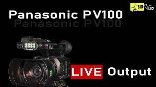 How to Panasonic pv100 Live Output Settings in Hindi panasonic viralvideo youtube Subscribe [upl. by Amelita]