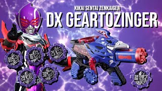 Kikai Sentai Zenkaiger Premium Bandai Exclusive DX Geartozinger ギアトジンガー [upl. by Holds]