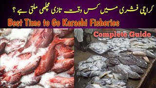 Best Time to Go Karachi Fisheries  کراچی فشری کی مکمل معلومات karachifisheries [upl. by Joela]