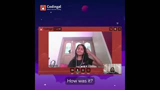 Student reaction  Diixita Ranjan got her app published on Google Play Store [upl. by Marcella680]