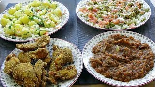 Nuggets de poulet et salades dété [upl. by Neztnaj]