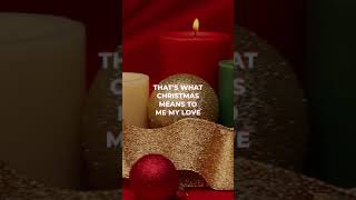 What does Christmas mean to you🎄🎅❄️ Lyric Short [upl. by Zuliram]