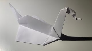 How To Make Prison Break Swan  Origami Tutorials [upl. by Rettke]