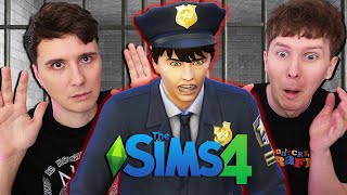 DIL TAKES DOWN THE COPS  Dan and Phil play The Sims 4 Season 2 10 [upl. by Eatnuhs]