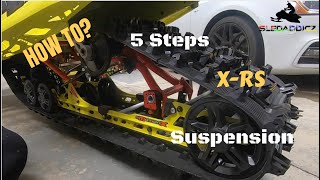 HOW TO  rMotion amp rMotionX  5 STEPS To Setting Up SkiDoo XRS Suspension [upl. by Oren135]