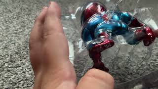 SpiderMan metal fig unboxing [upl. by Lerej]