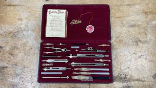 Review  ALDA Drafting Set  AltenDambach Prazision PXIa Neusilber [upl. by Franek]