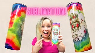 How To Make A Sublimation Tumbler  SO FUN AND EASY [upl. by Hughie]