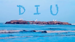 Diu  Mini Goa  Top 10 best tourist places to visit in Diu [upl. by Annaigroeg]