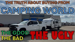 The TRUTH about buying from Camping World [upl. by Tumer]