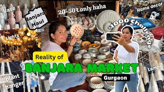 Banjara Market Gurgaon  Affordable Home decor  New Collection [upl. by Ellak]