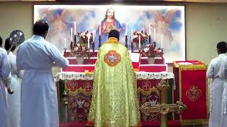 Holy Mass in Syro Malankara Rite  By Fr Binoy Kochukarikkathil  Bahrain [upl. by Ardna434]