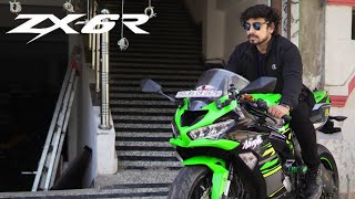 Rode The most powerfull 600CC  Kawasaki ZX6R [upl. by Weeks]