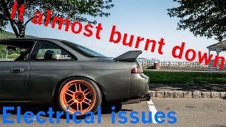 Alternator sagaElectrical issues fixed  240sx s14 rb25det [upl. by Oicapot194]