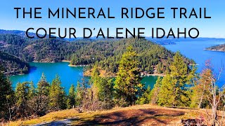 THE MINERAL RIDGE TRAIL COEUR DALENE IDAHO [upl. by Shanon183]