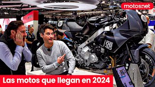 ¡Las motos que llegan en 2024  Novedades Salón de Milán EICMA 2023  motosnet [upl. by Butterworth]