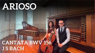 SVYATI DUO  Cello amp Organ  Arioso  J S Bach [upl. by Ellirpa790]