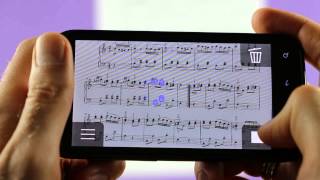 iSeeNotes  an app that recognizes and plays sheet music [upl. by Zetram]