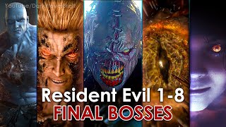 Evolution of Final Bosses in Main Resident Evil Games 20022021 [upl. by Normie]