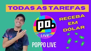 Quanto Paga As Tarefas Da Poppo Live  UP Agency ðŸš€ [upl. by Malim418]