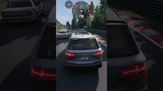 shorts Beam NG Drive  Nürburgring Nordschleife AUDI SQ7 [upl. by Lerraf]