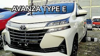 TOYOTA AVANZA TYPE E TERBARU 2020 LENGKAP DENGAN HARGA REVIEW TYPE E INTERIOR DAN EXTERIOR [upl. by Aidnic]