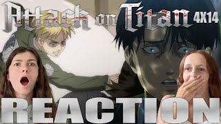 Attack on Titan SUB  4x14 Savagery  Reaction [upl. by Caroline]