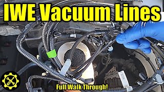 Ford F150  How to replace the IWE Vacuum Lines [upl. by Ulrick]