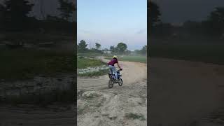 Crf 110 shreddin pitbike crf honda crf110 viralvideo rap hiphop [upl. by Auqenehs]