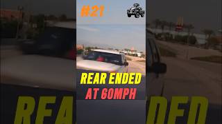 Rear End Crash At 60 MPH  dashcam [upl. by Yajnas]