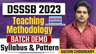 DSSSB 2023 Part B 100 Marks preparation by Sachin choudhary live 8pm [upl. by Fortin100]