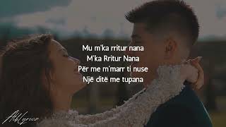 Ty tka rritur Nana  Rita x Fidan x DJ GimiO Lyrics [upl. by Moore]