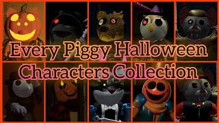 Every Piggy Halloween characters Spooky daily collections robloxpiggy halloween [upl. by Gaskins893]