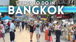 Best Things To Do in Bangkok Thailand 2024 4K [upl. by Odnanref]