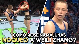 PATADA PERFECTA ¿Cómo Rose Namajunas NOQUEO a Weili Zhang  Rose Namajunas vs Weili Zhang ANÁLISIS [upl. by Emlin]