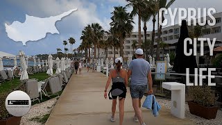 Paphos Hotels And Beaches Part 3  SODAP Beach To The Seafront [upl. by Ahtelahs]