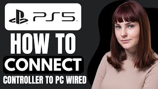 HOW TO CONNECT PS5 CONTROLLER TO PC WIRED  2025 [upl. by Amehsyt628]