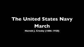 United States Navy March Crosby [upl. by Peacock]