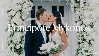 Principote Mykonos Wedding Video  Steffanie amp Michael  Greece [upl. by Yole]