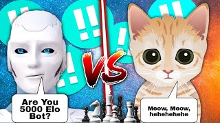 Can Stockfish 151 4K Elo Defeat Mittens 5000 Elo  Mittens Vs Stockfish  Mittens Chess [upl. by Hacissej710]