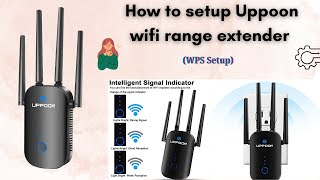 StepbyStep guide to setup Uppoon wifi extender  Uppoon wifi extender installation [upl. by Adnwahsar]