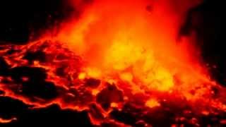 Nyiragongo Volcano the Worlds largest lava lake [upl. by Gebler]