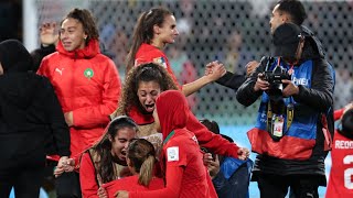 Mondial de football féminin  les Bleues affronteront le Maroc en huitièmes de finale [upl. by Horvitz841]