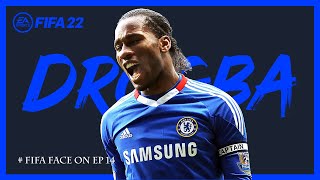 피파22 드록바 페이스온 만들기  FIFA 22 FACE ON CUSTOMIZE  Didier Drogba  Chelsea FC  Cote dIvoire  커리어모드 [upl. by Lenna]