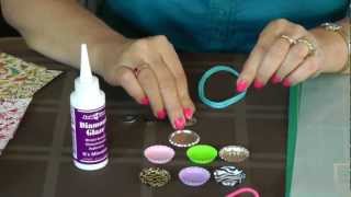 Bottle Cap Necklace DIY Tutorial  Fun to Make Necklaces [upl. by Akkinahs]