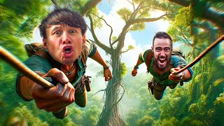 Apprendre À Grimper Aux Arbres Avec Le VRAI TARZAN ft Léo Urban 🦍 [upl. by Anaejer298]